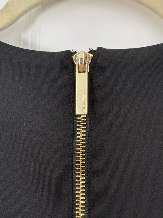 Calvin Klein Black Sleeveless Midi Sheath Dress - Picture 7 of 8